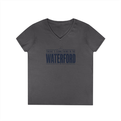 There's Something in the Waterford V-Neck T-Shirt — Women's Local Pride Tee