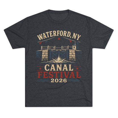 Canal Festival T‑Shirt — Waterford NY 2026 Vintage Canal Lock Tee