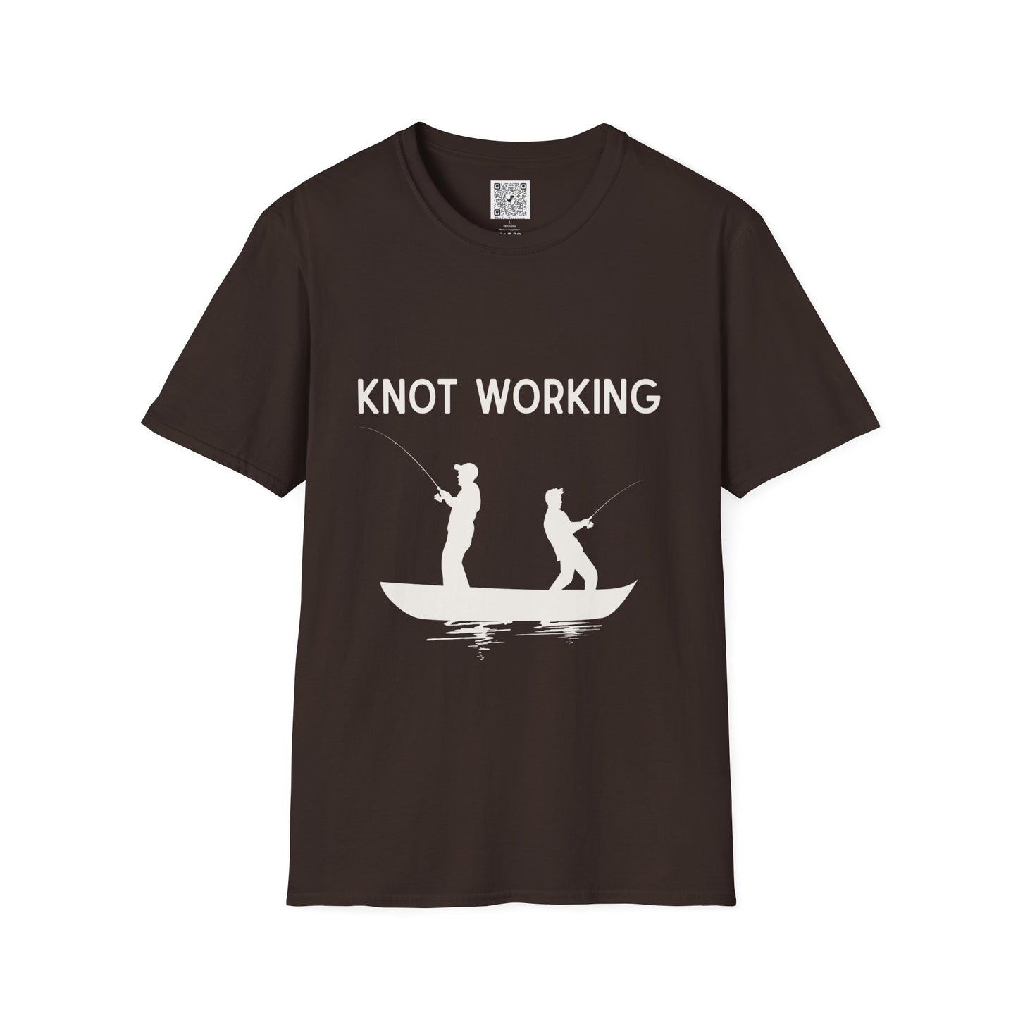 Knot Working Fishing T-Shirt - Punny Tee