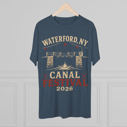 Canal Festival T‑Shirt — Waterford NY 2026 Vintage Canal Lock Tee