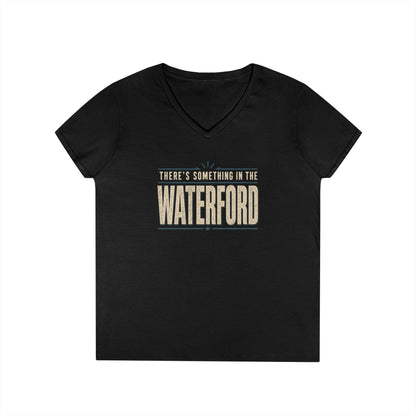 There's Something in the Waterford V-Neck T-Shirt — Women's Local Pride Tee