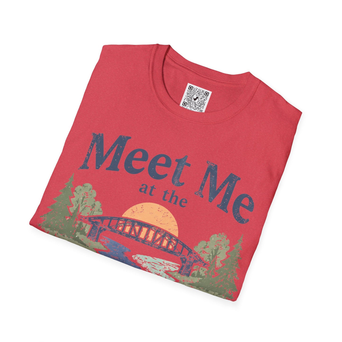 Confluence Graphic T-Shirt — "Meet Me at the Confluence" Waterford, NY Nature Tee
