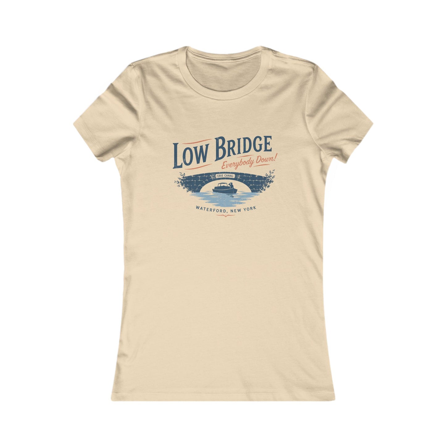 Low Bridge Graphic Tee - Vintage Canal Women's T-Shirt