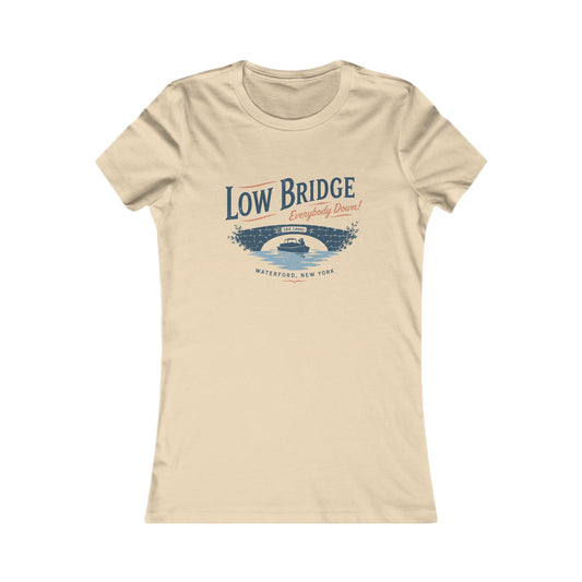 Low Bridge Graphic Tee - Vintage Canal Women's T-Shirt