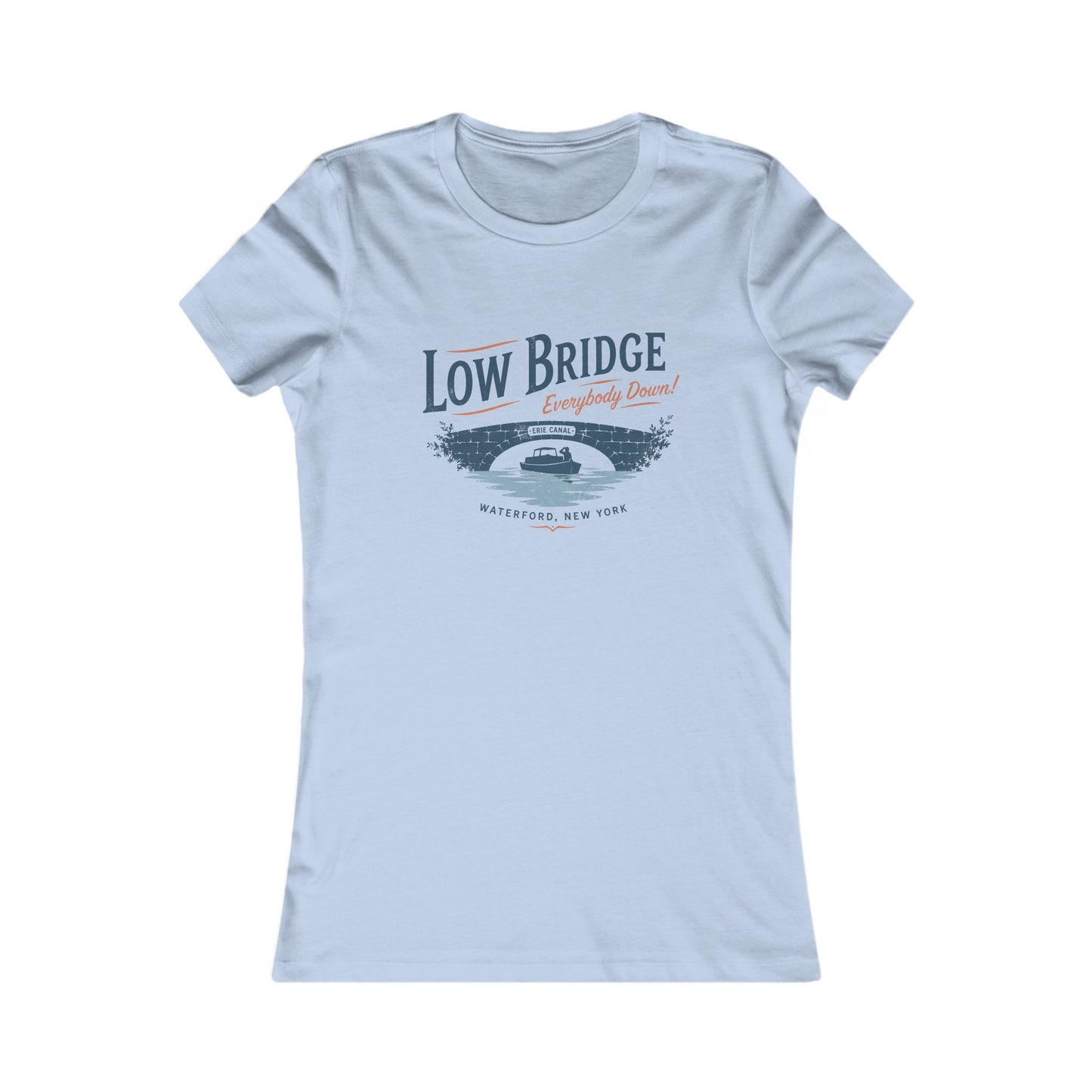 Low Bridge Graphic Tee - Vintage Canal Women's T-Shirt