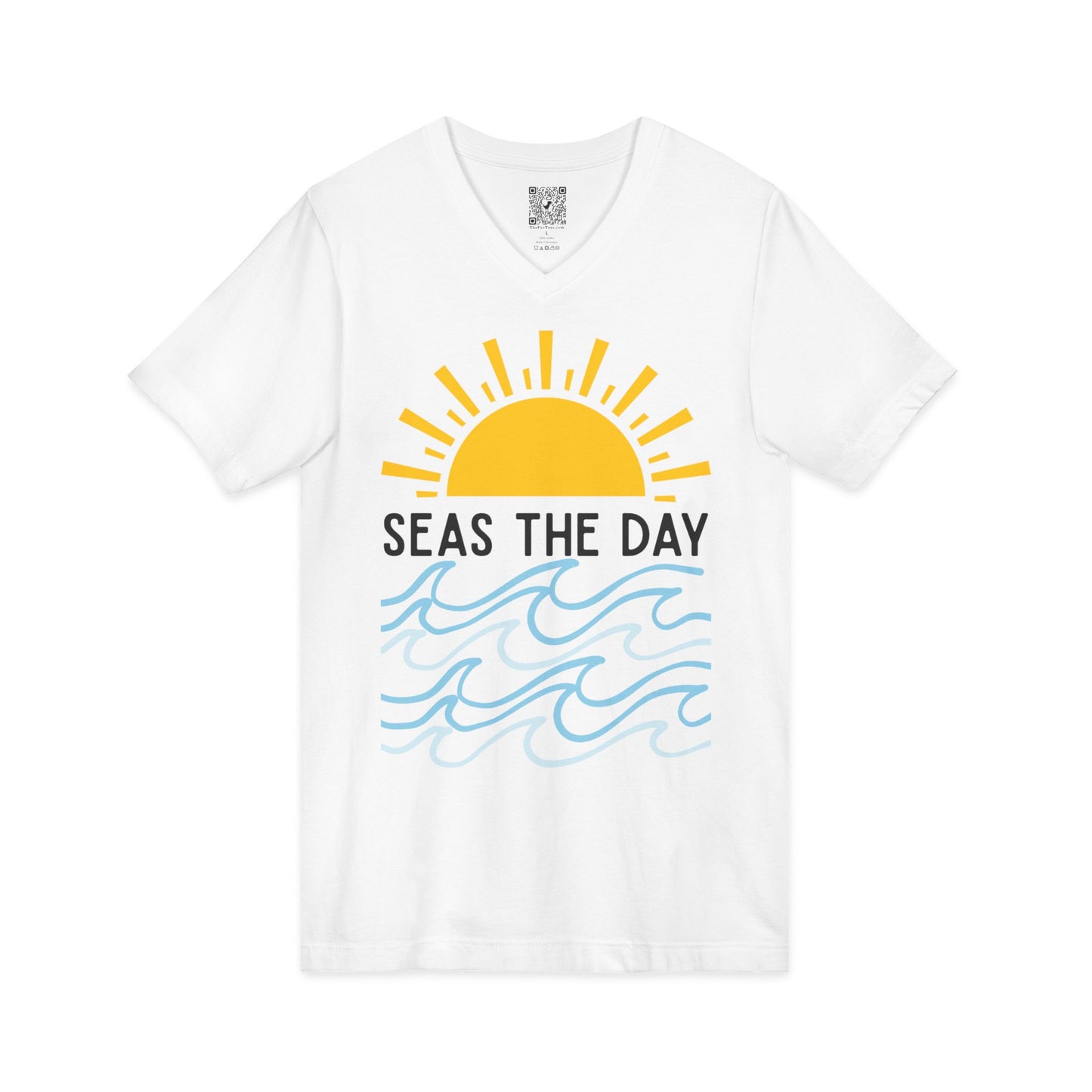 Seas The Day V-Neck Tee