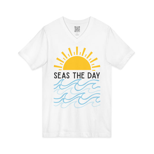 Seas The Day V-Neck Tee