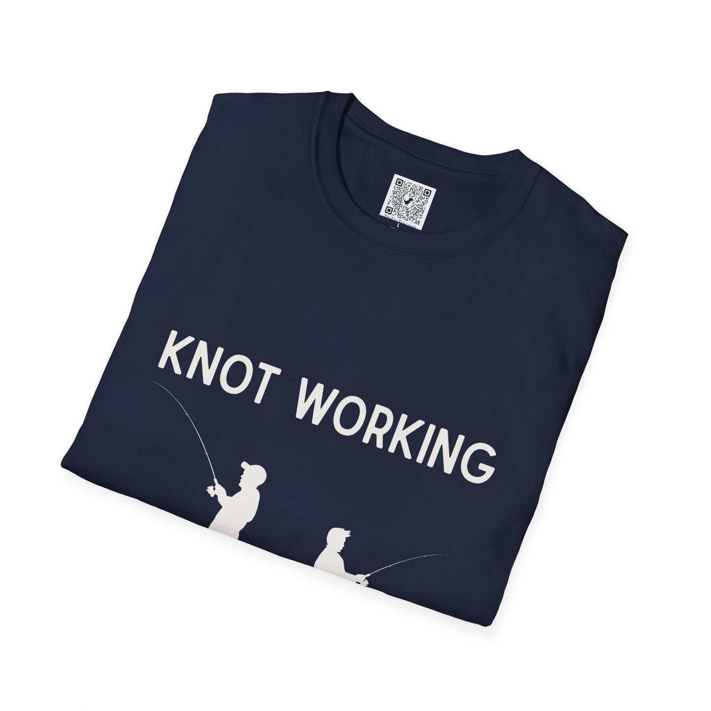 Knot Working Fishing T-Shirt - Punny Tee