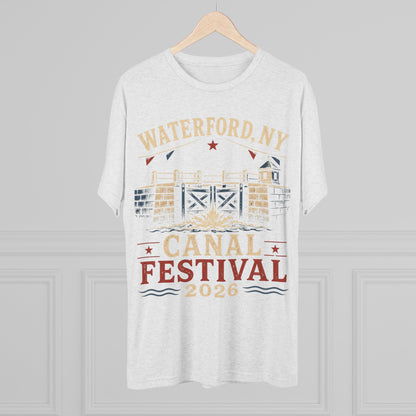 Canal Festival T‑Shirt — Waterford NY 2026 Vintage Canal Lock Tee