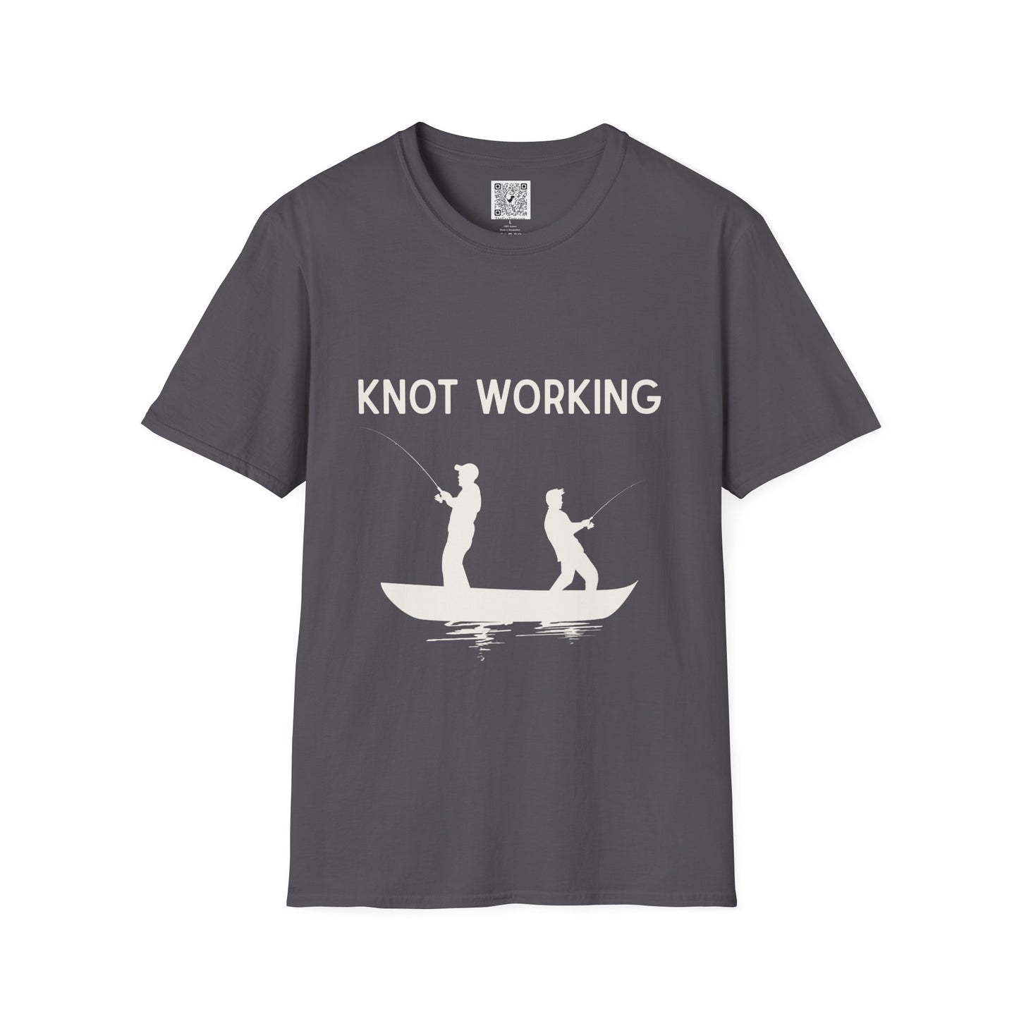 Knot Working Fishing T-Shirt - Punny Tee