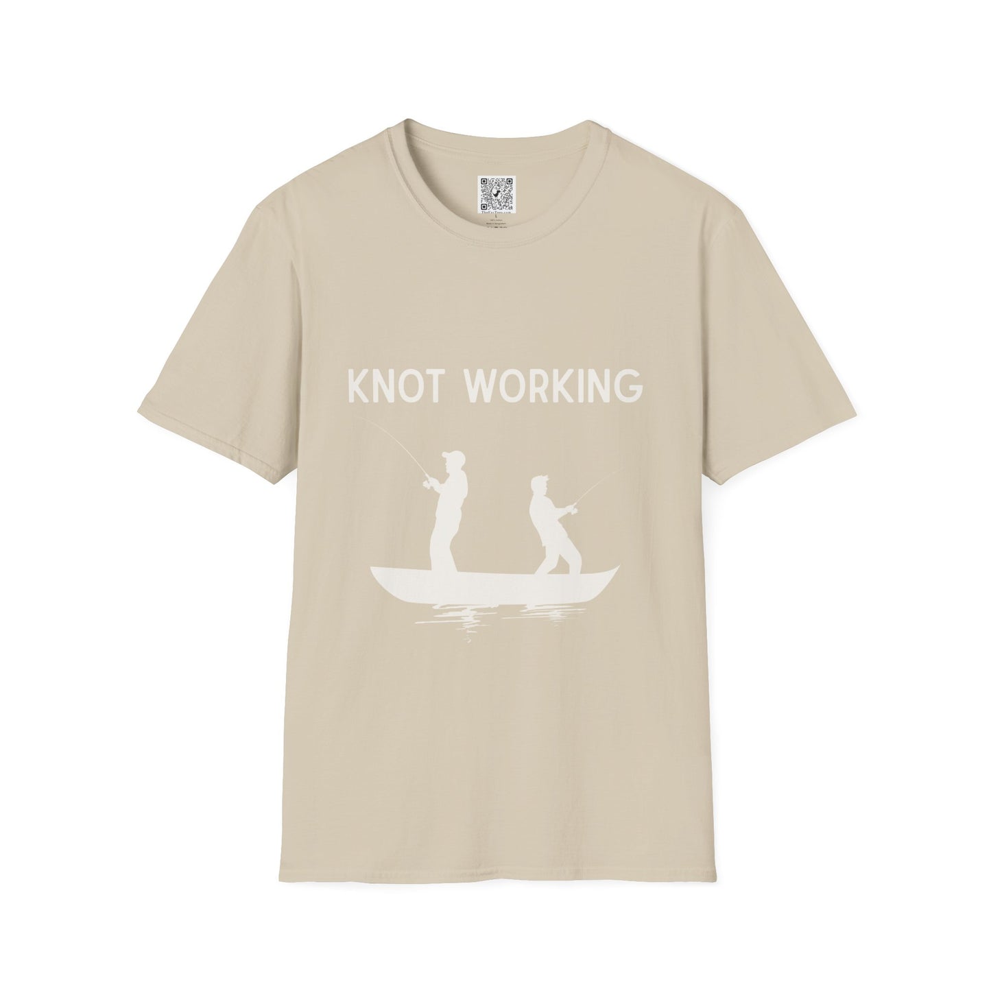Knot Working Fishing T-Shirt - Punny Tee