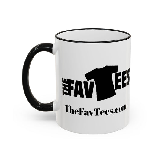 Black Accent Mug The Fav Tees – 11oz & 15oz