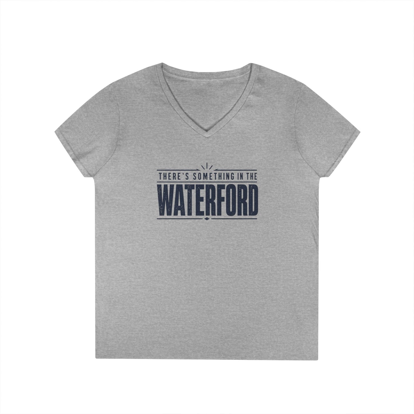 There's Something in the Waterford V-Neck T-Shirt — Women's Local Pride Tee