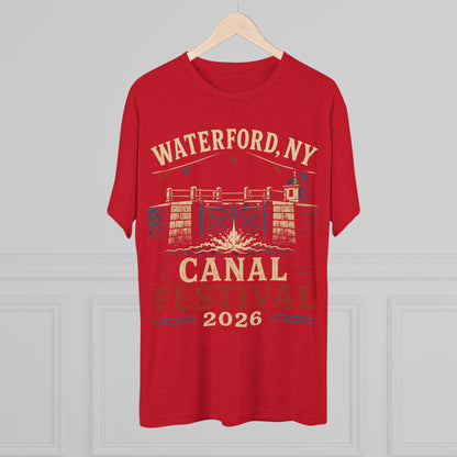 Canal Festival T‑Shirt — Waterford NY 2026 Vintage Canal Lock Tee