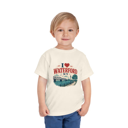 Toddler Graphic Tee — "Always Know Your Pal - I Love Waterford"