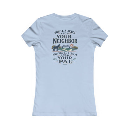 Always Know Your Pal - Waterford Erie Canal Women's T-Shirt