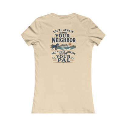 Always Know Your Pal - Waterford Erie Canal Women's T-Shirt