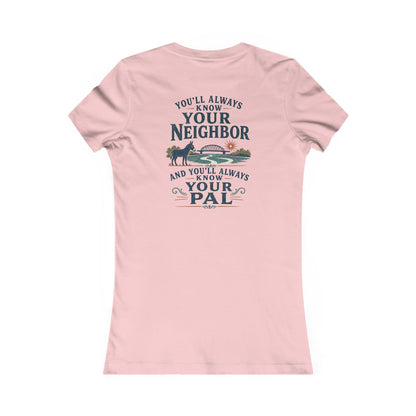 Always Know Your Pal - Waterford Erie Canal Women's T-Shirt
