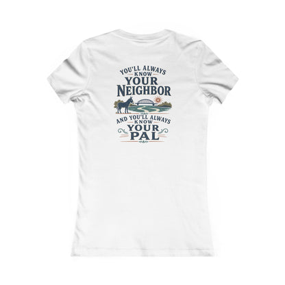Always Know Your Pal - Waterford Erie Canal Women's T-Shirt