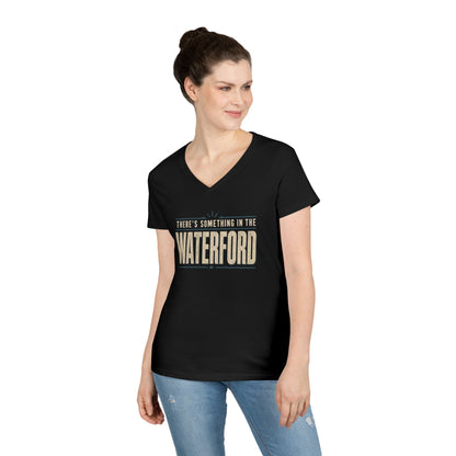 There's Something in the Waterford V-Neck T-Shirt — Women's Local Pride Tee