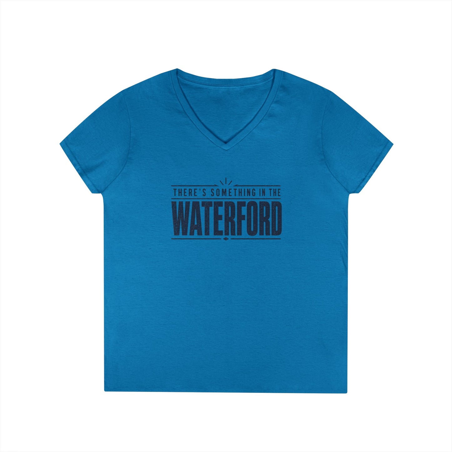 There's Something in the Waterford V-Neck T-Shirt — Women's Local Pride Tee