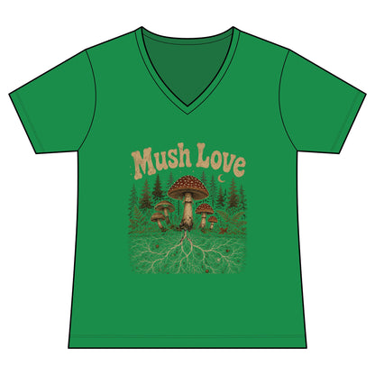 Mush Love Women's V-Neck Tee