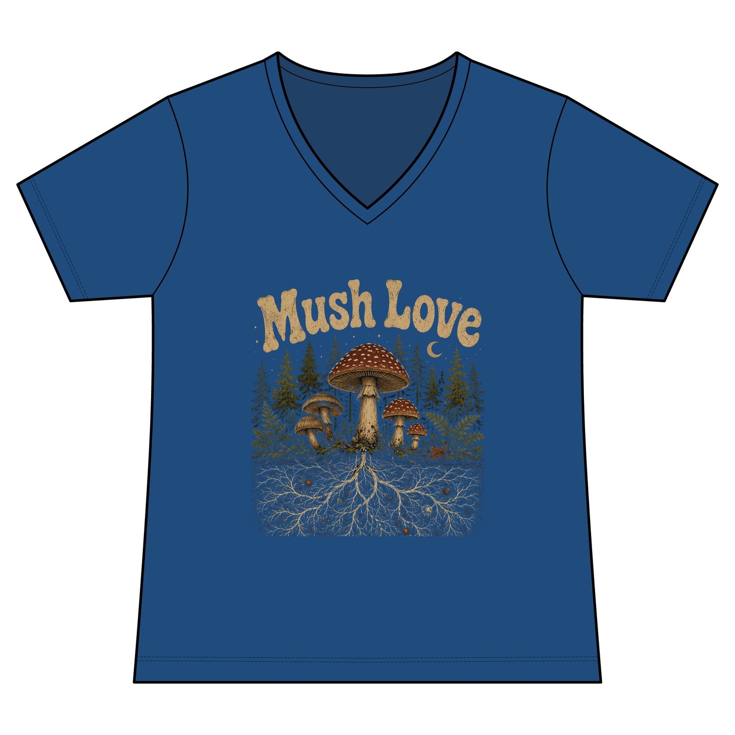 Mush Love Women's V-Neck Tee