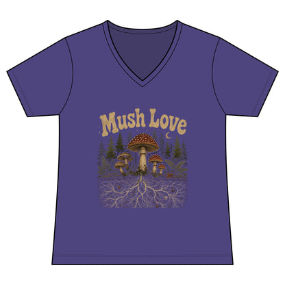 Mush Love Women's V-Neck Tee
