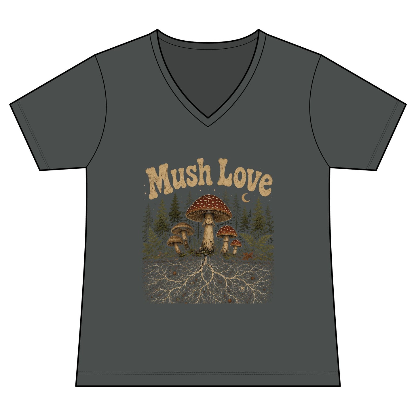 Mush Love Women's V-Neck Tee