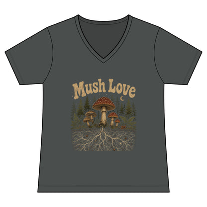 Mush Love Women's V-Neck Tee