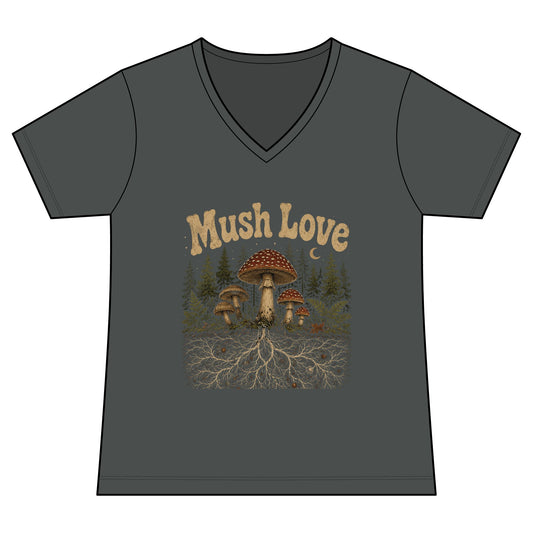 Mush Love Women's V-Neck Tee