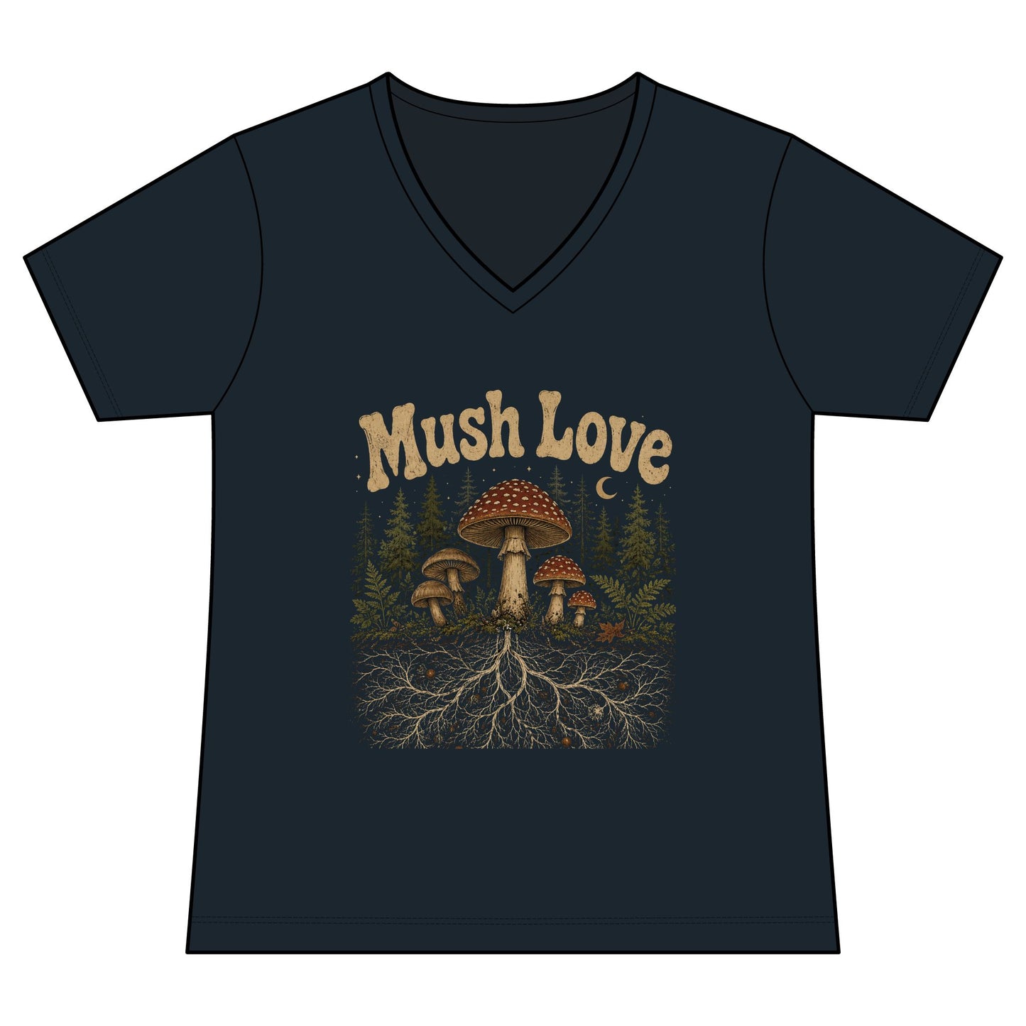 Mush Love Women's V-Neck Tee
