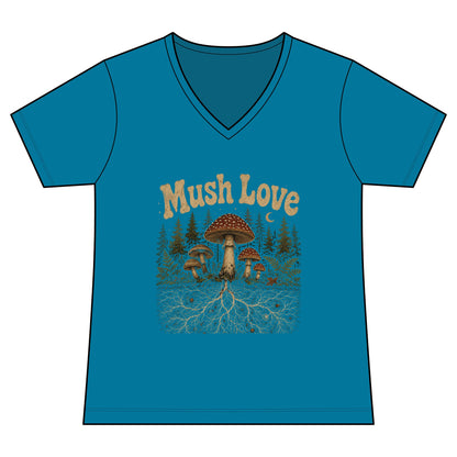 Mush Love Women's V-Neck Tee