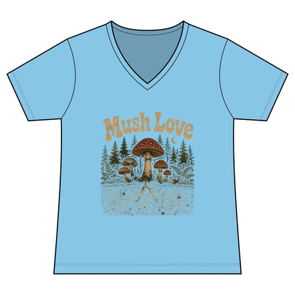 Mush Love Women's V-Neck Tee