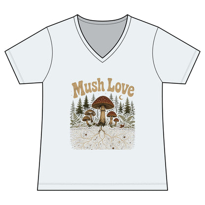 Mush Love Women's V-Neck Tee