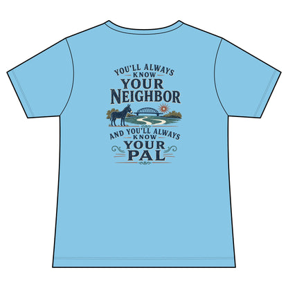 Waterford Erie Canal V-Neck Women's Tee