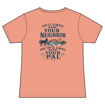 Waterford Erie Canal V-Neck Women's Tee