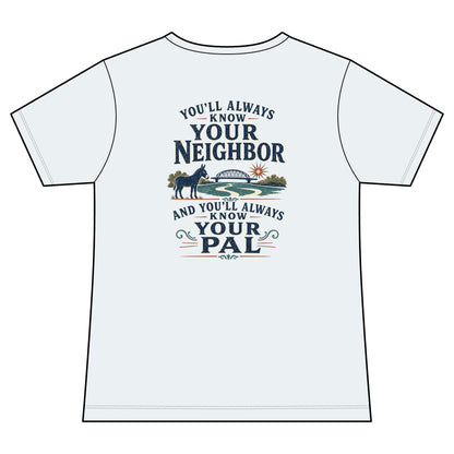 Waterford Erie Canal V-Neck Women's Tee