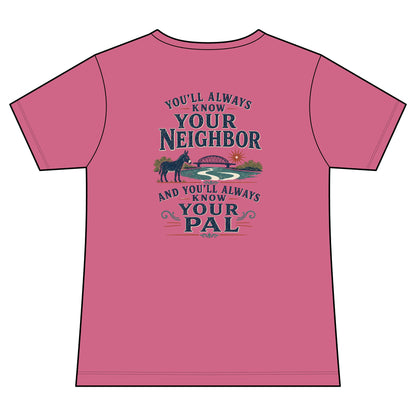 Waterford Erie Canal V-Neck Women's Tee
