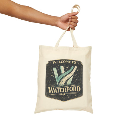 Waterford NY Tote Bag - Cotton Canvas Shopper