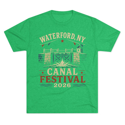 Canal Festival T‑Shirt — Waterford NY 2026 Vintage Canal Lock Tee