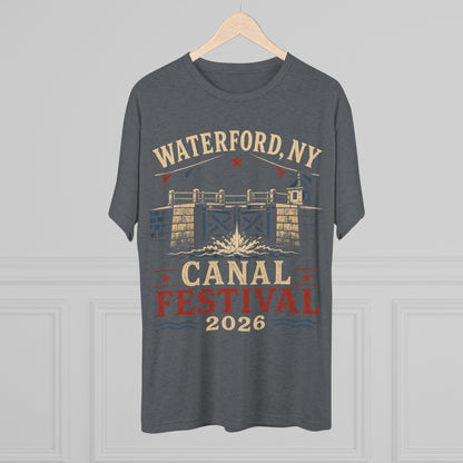 Canal Festival T‑Shirt — Waterford NY 2026 Vintage Canal Lock Tee