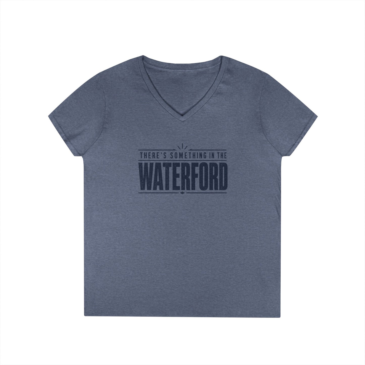 There's Something in the Waterford V-Neck T-Shirt — Women's Local Pride Tee