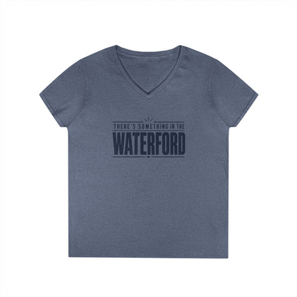 There's Something in the Waterford V-Neck T-Shirt — Women's Local Pride Tee