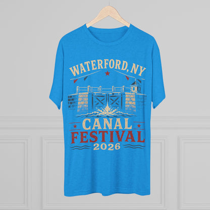 Canal Festival T‑Shirt — Waterford NY 2026 Vintage Canal Lock Tee