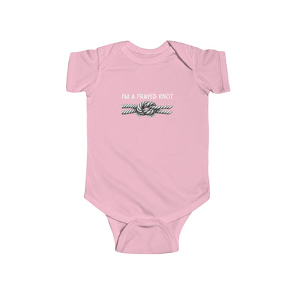 "I'm A Frayed Knot" Graphic Onesie