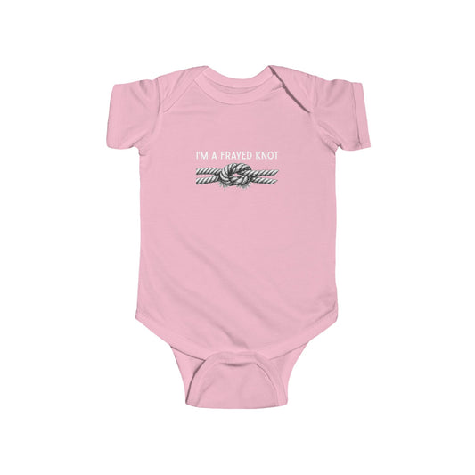 "I'm A Frayed Knot" Graphic Onesie