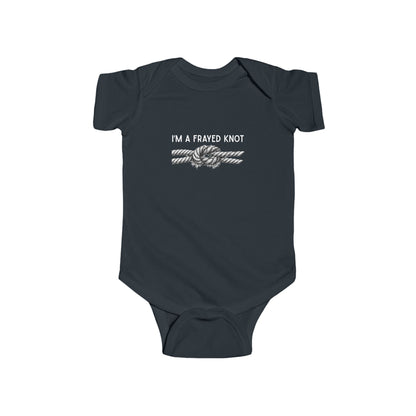 "I'm A Frayed Knot" Graphic Onesie