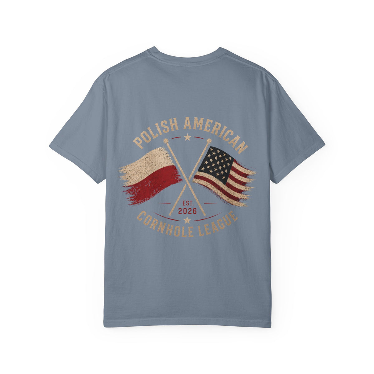 Polish American Cornhole League T-Shirt