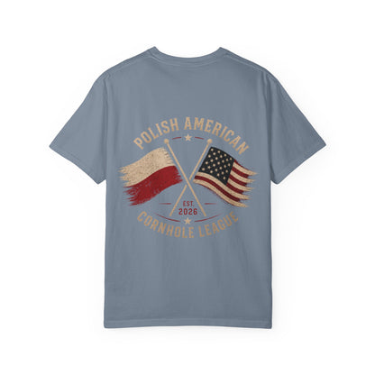 Polish American Cornhole League T-Shirt